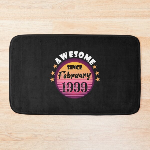 Item preview, Awesome Since February 1999 Birthday 1999 February Vintage designed and sold by minadebbieark.