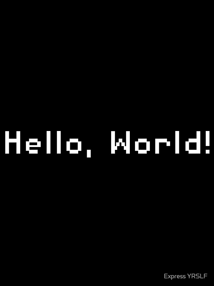 Thumbnail 3 of 3, Scarf, Hello, World! Funny Programming designed and sold by RolikaPod.