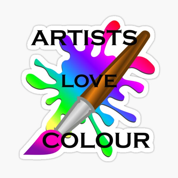 Item preview, Artists Love Colour - BLACK LETTERING - Spelling Larger English World designed and sold by Anthony Canali - Wimax - IQ: The Little Shop of Printables.