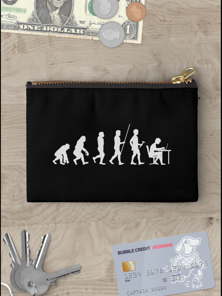 Thumbnail 3 of 4, Zipper Pouch, Programming Humanity Evolution designed and sold by Express YRSLF.