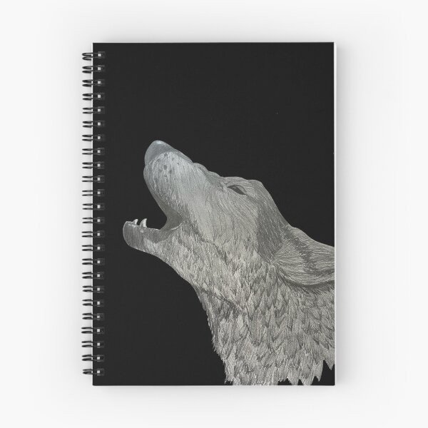 Item preview, Howling Wolf Sketch designed and sold by Lady-Lilac.
