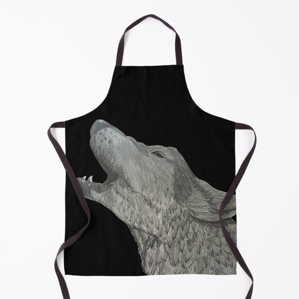 Item preview, Howling Wolf Sketch designed and sold by Lady-Lilac.