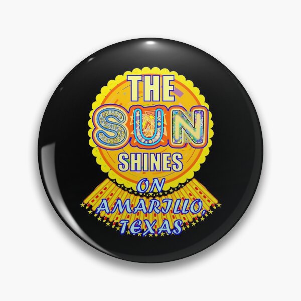 Artikelvorschau, Amarillo TX Sun Shines Texas Kunstvoller Sonnenschein entworfen und verkauft von artfulnotebook.