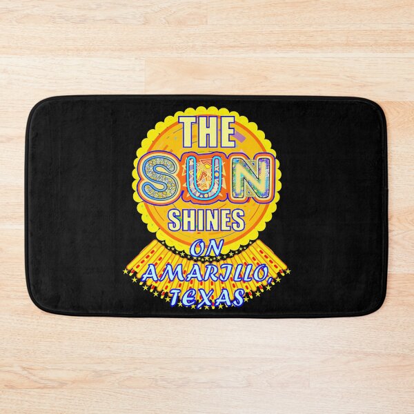 Item preview, Amarillo TX Sun Shines Texas Artful Sunshine designed and sold by artfulnotebook.