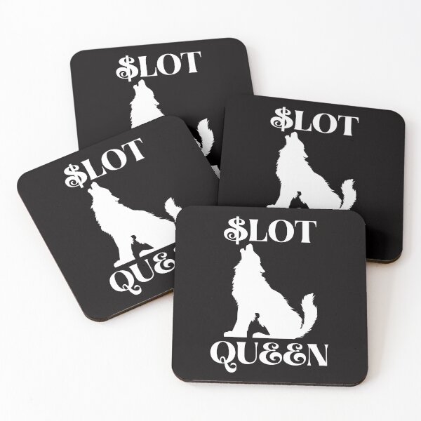 Item preview, Slot Queen Casino Gambling Howling Wolf designed and sold by SloganExpress.