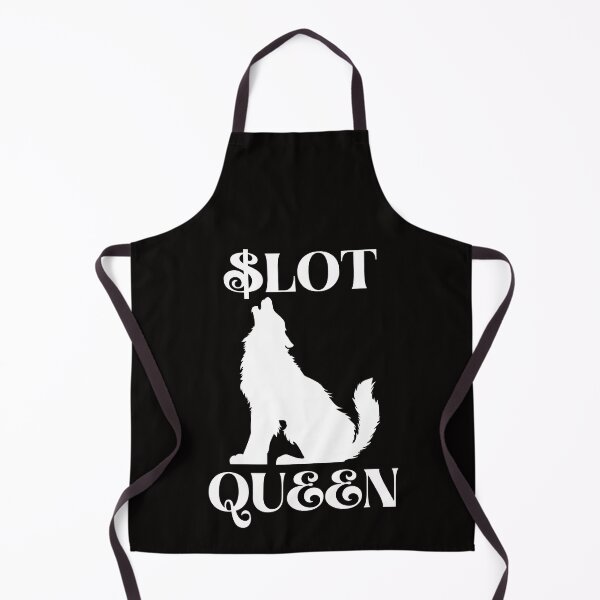 Item preview, Slot Queen Casino Gambling Howling Wolf designed and sold by SloganExpress.