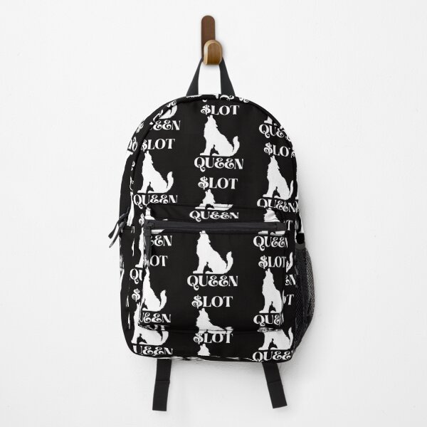 Item preview, Slot Queen Casino Gambling Howling Wolf designed and sold by SloganExpress.