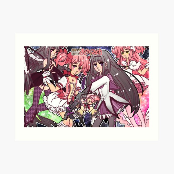 Homura Akemi Art Prints Redbubble