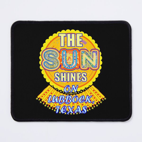Item preview, Lubbock TX Sun Shines Texas Artful Sunshine designed and sold by artfulnotebook.