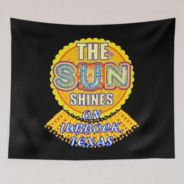 Item preview, Lubbock TX Sun Shines Texas Artful Sunshine designed and sold by artfulnotebook.