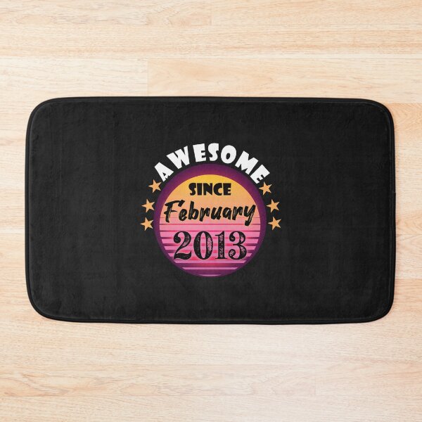 Item preview, Awesome Since February 2013 Birthday 2013 February Vintage designed and sold by minadebbieark.