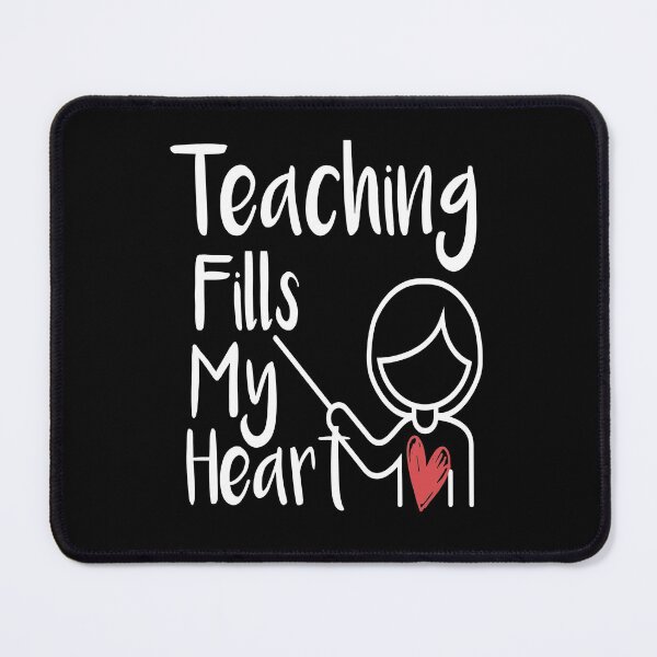 Item preview, Teaching Fills My Heart – Fun Valentine Day Quote Apparel Teachers Gift designed and sold by DeeSignTShirts.