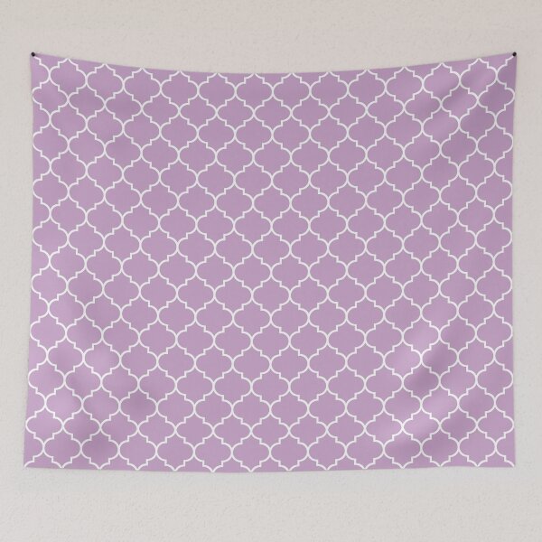 Item preview, Lilac Quatrefoil designed and sold by starrylite.
