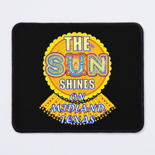 Item preview, Midland TX Sun Shines Texas Artful Sunshine designed and sold by artfulnotebook.