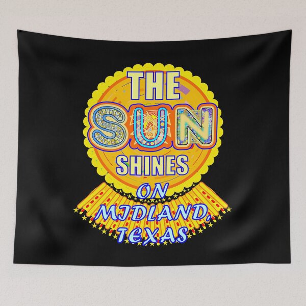 Item preview, Midland TX Sun Shines Texas Artful Sunshine designed and sold by artfulnotebook.