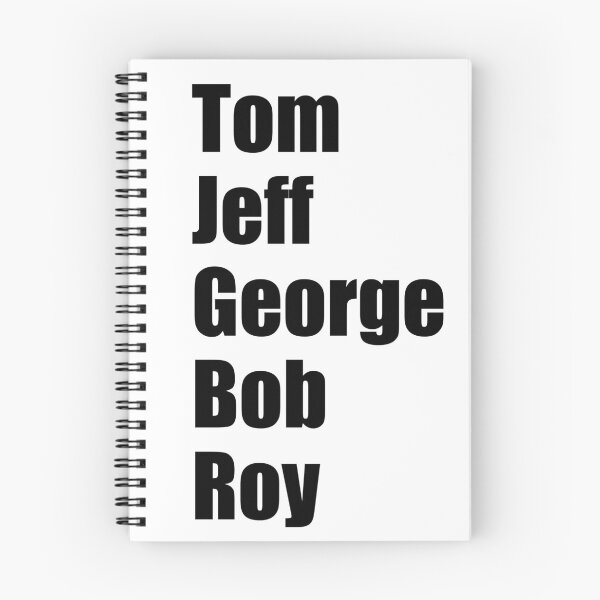 Item preview, Tom Jeff George Bob Roy designed and sold by Lessons Learned by Heart.