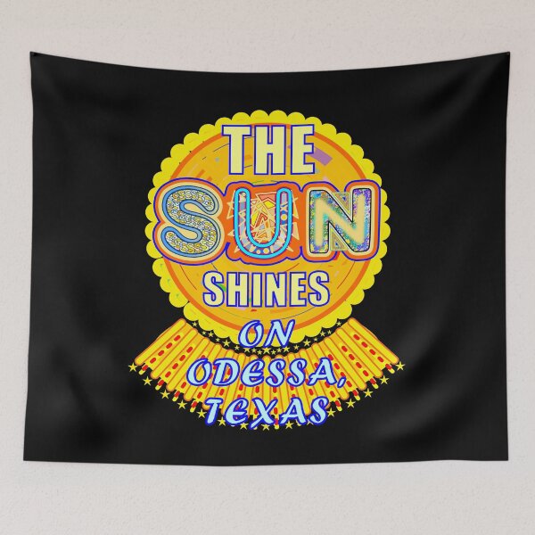 Item preview, Odessa TX Sun Shines Texas Artful Sunshine designed and sold by artfulnotebook.
