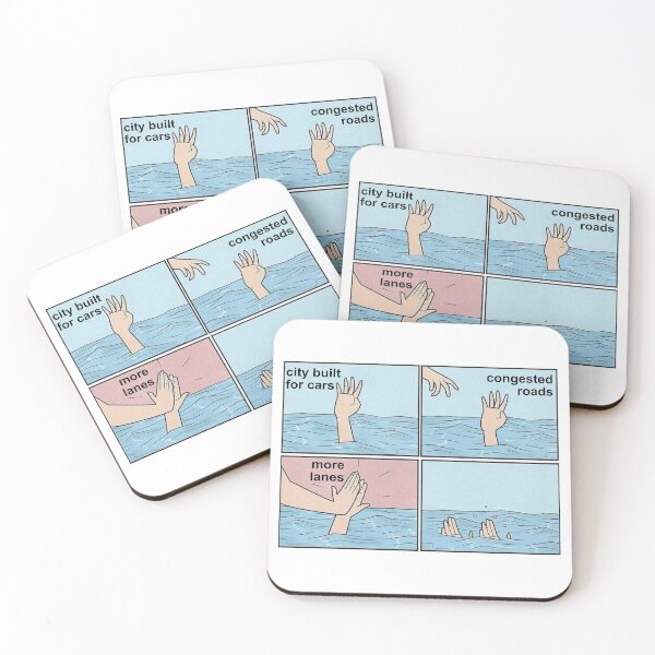 Item preview, Urban Planning Meme - Public Transport designed and sold by Picket Club.