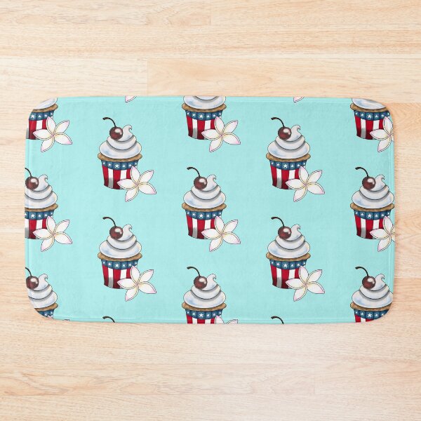 Item preview, Patriotic Cupcake with Cherry designed and sold by Lady-Lilac.