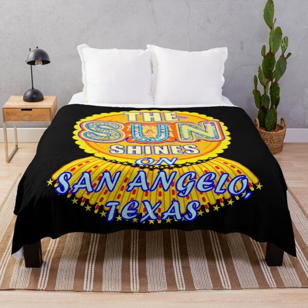 Item preview, San Angelo TX Sun Shines Texas Artful Sunshine designed and sold by artfulnotebook.