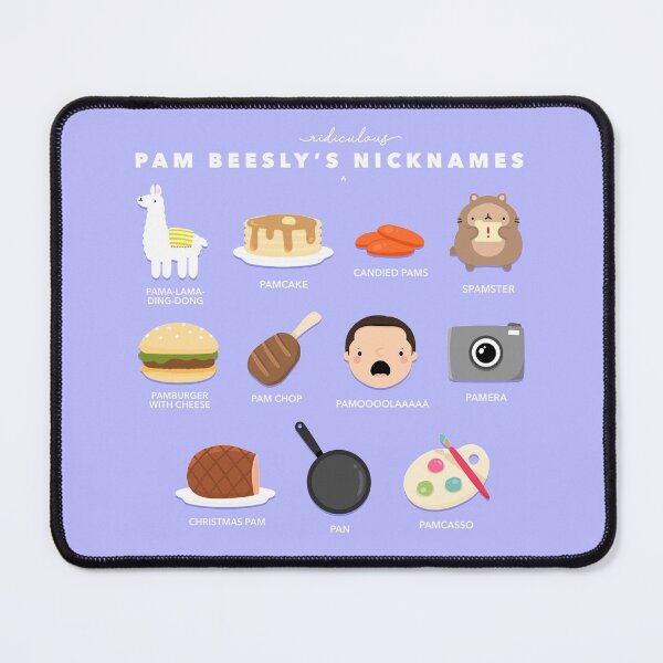 Item preview, The Office Pam’s Nicknames designed and sold by cutermelon.