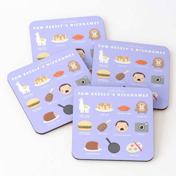 Item preview, The Office Pam’s Nicknames designed and sold by cutermelon.