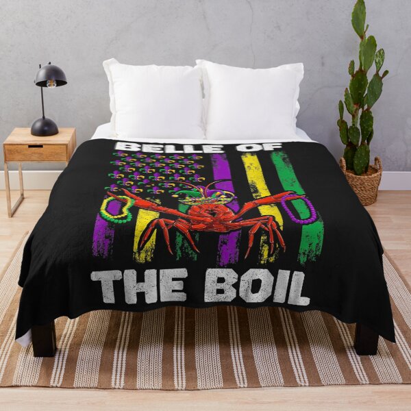 Item preview, Belle Of The Boil Crawfish Flag Outfit Mardi Gras Girl Women designed and sold by minadebbieark.