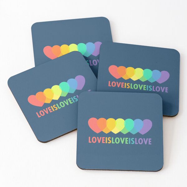 Item preview, Love Is Love Is Love (Blue) designed and sold by Ryan Achtman.