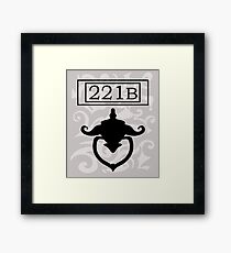 221B Baker Street Framed Print