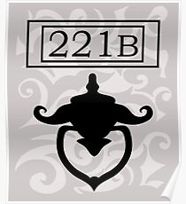 221B Baker Street Poster