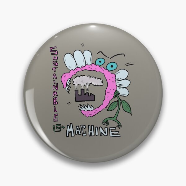 Item preview, Sustainable Machine Flower Kaiju Runs the Factory designed and sold by RobStenzinger.