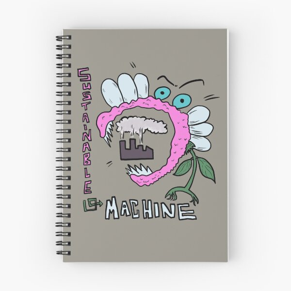 Item preview, Sustainable Machine Flower Kaiju Runs the Factory designed and sold by RobStenzinger.