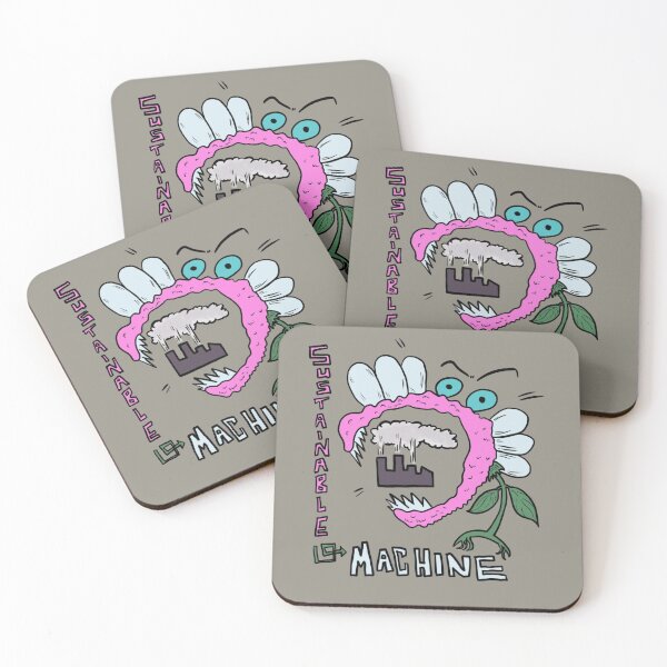 Item preview, Sustainable Machine Flower Kaiju Runs the Factory designed and sold by RobStenzinger.