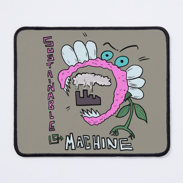 Item preview, Sustainable Machine Flower Kaiju Runs the Factory designed and sold by RobStenzinger.