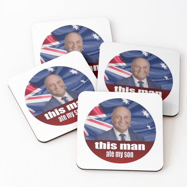 Item preview, Barnaby Joyce Ate My Son - Auspol designed and sold by Picket Club.
