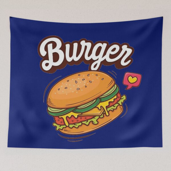 Item preview, Burger Doodle designed and sold by fitalaa.