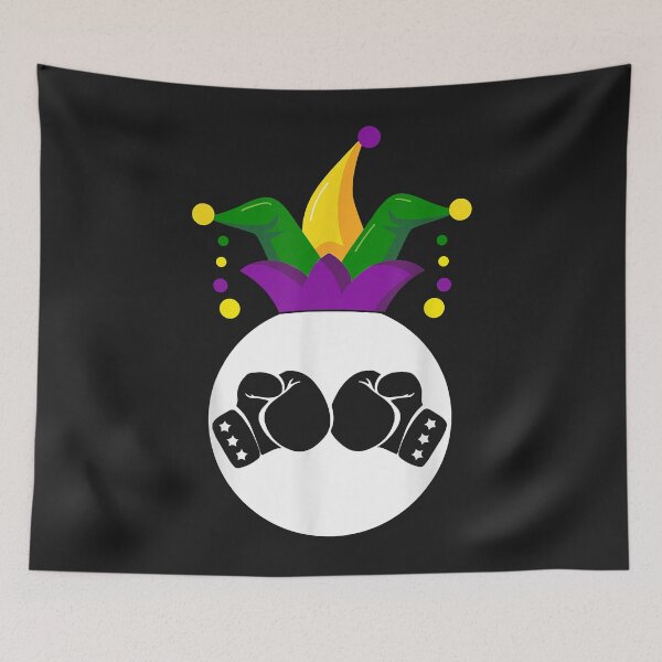 Item preview, Boxing Mardi Gras Hat Beads Costume Men Women Kids designed and sold by minadebbieark.