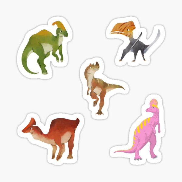 "Dinosaurs sticker pack" Sticker for Sale by Got2Share Redbubble
