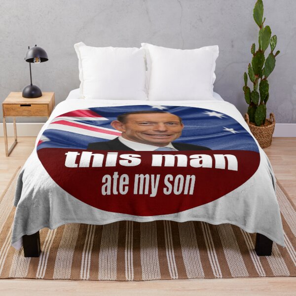 Item preview, Tony Abbott Ate My Son - Auspol designed and sold by Picket Club.