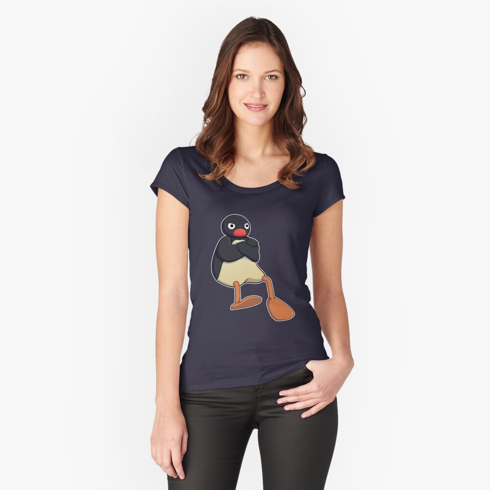 Vista previa del artículo con la obra «Camiseta entallada de cuello ancho», diseñado y vendido por HybridDragoness.