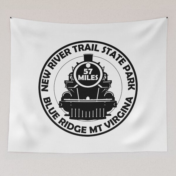 Item preview, New River Trail State Park Blue Ridge Mountains Virginia Rail Trail designed and sold by leepymock.