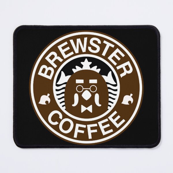 Item preview, Brewster Coffee Retro Logo designed and sold by takenoko-3.