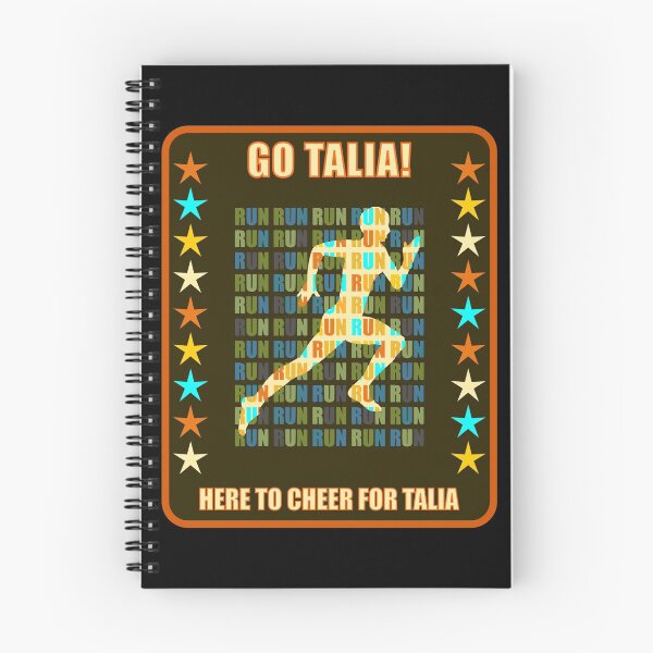 Item preview, Go Talia Runner Support Fan Here to Cheer Favorite Athlete designed and sold by artfulnotebook.