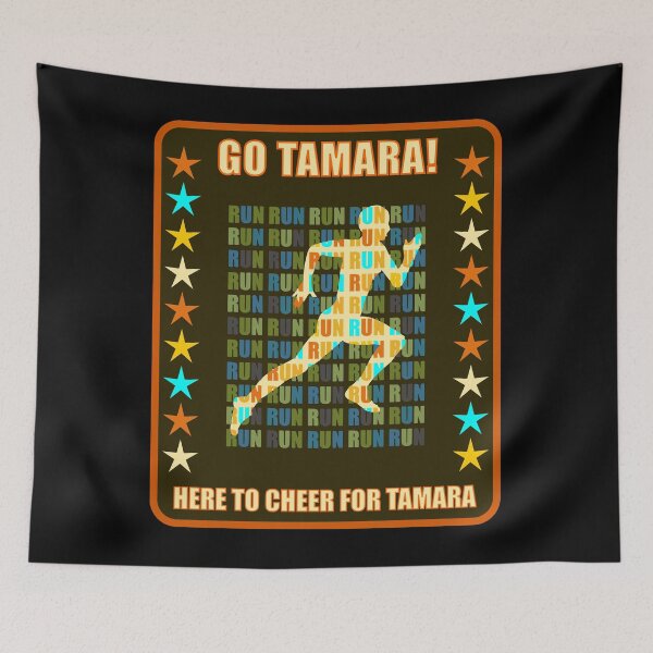 Item preview, Go Tamara Runner Support Fan Here to Cheer Favorite Athlete designed and sold by artfulnotebook.