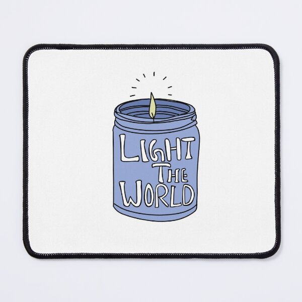 Item preview, Light The World Candle Doodle designed and sold by FashionN5.