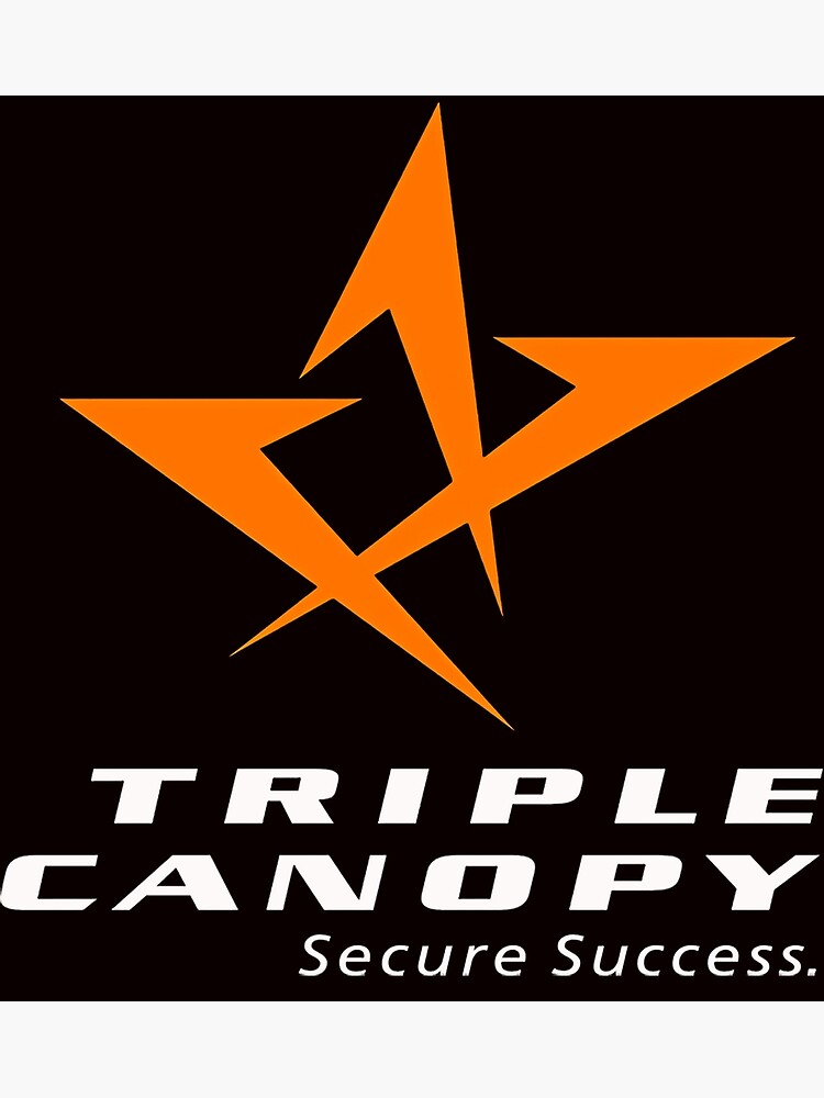 triple-canopy-logo-poster-for-sale-by-amedwica-redbubble