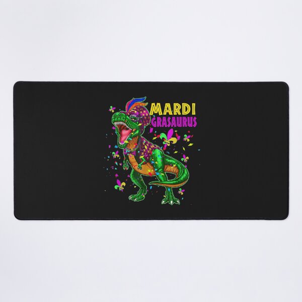 Item preview, Dinosaur T Rex Mardi Gras Shirt for Boys Shirt Party Gift designed and sold by minadebbieark.