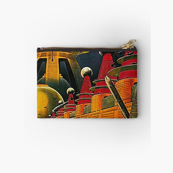 Item preview, Atomic City Vintage Poster, Art Deco Poster, science fiction poster, futuristic poster,  designed and sold by Nostrathomas66.