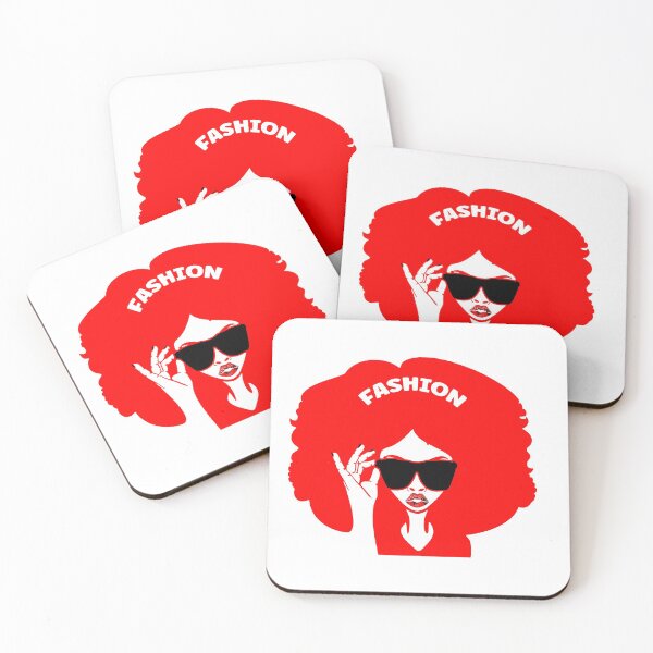 Item preview, Afro woman fashion portrait designed and sold by Astralia.