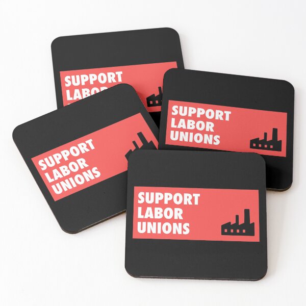 Item preview, Support Labor Unions - Workers Rights designed and sold by Picket Club.